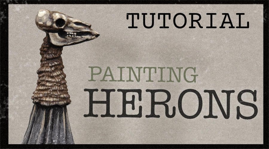Tutorial: Painting Herons