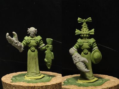 New Sculpts: Folk Horrors, Grobniks, Fishwomen, Battle Mechs…